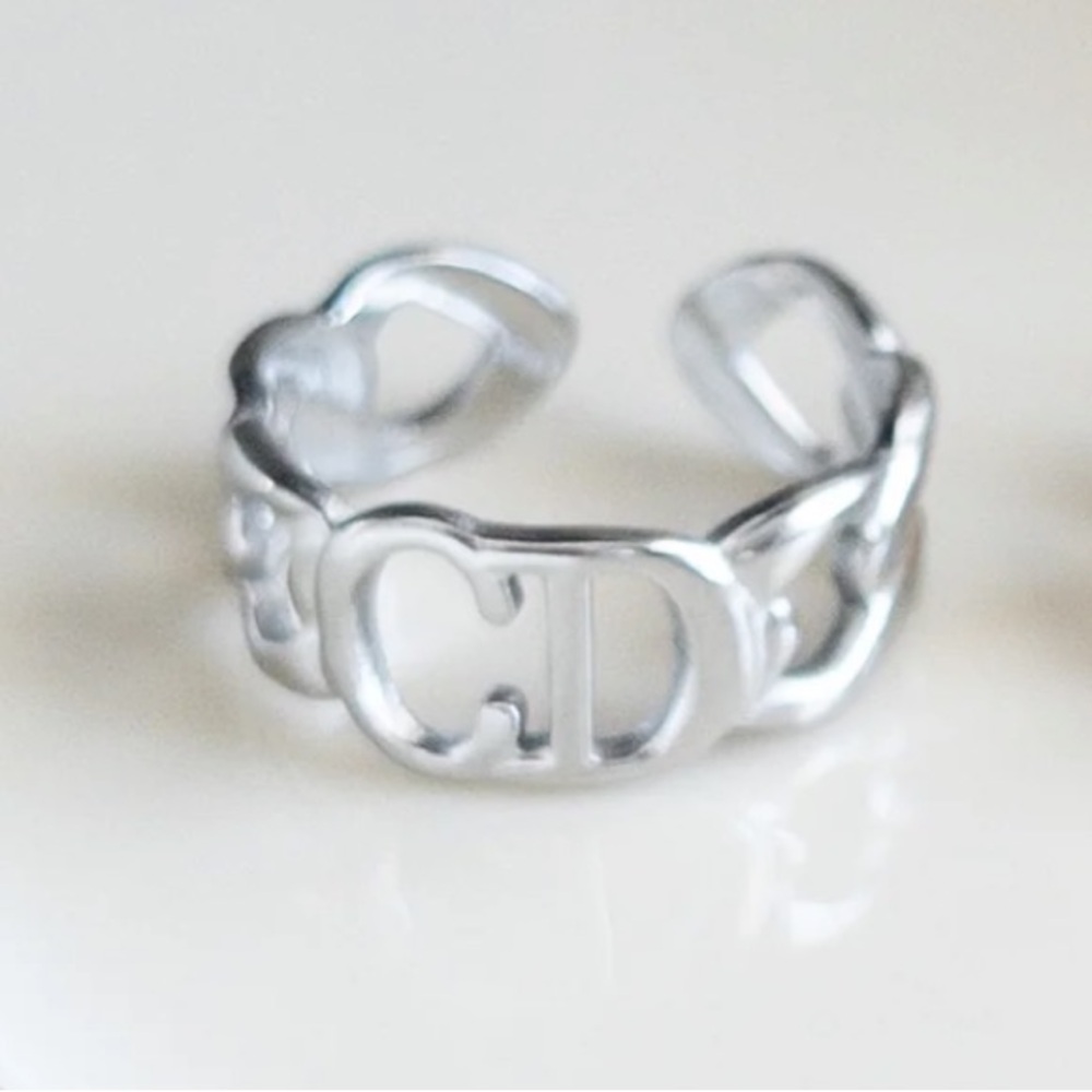 Silver Cd Ring - image 1